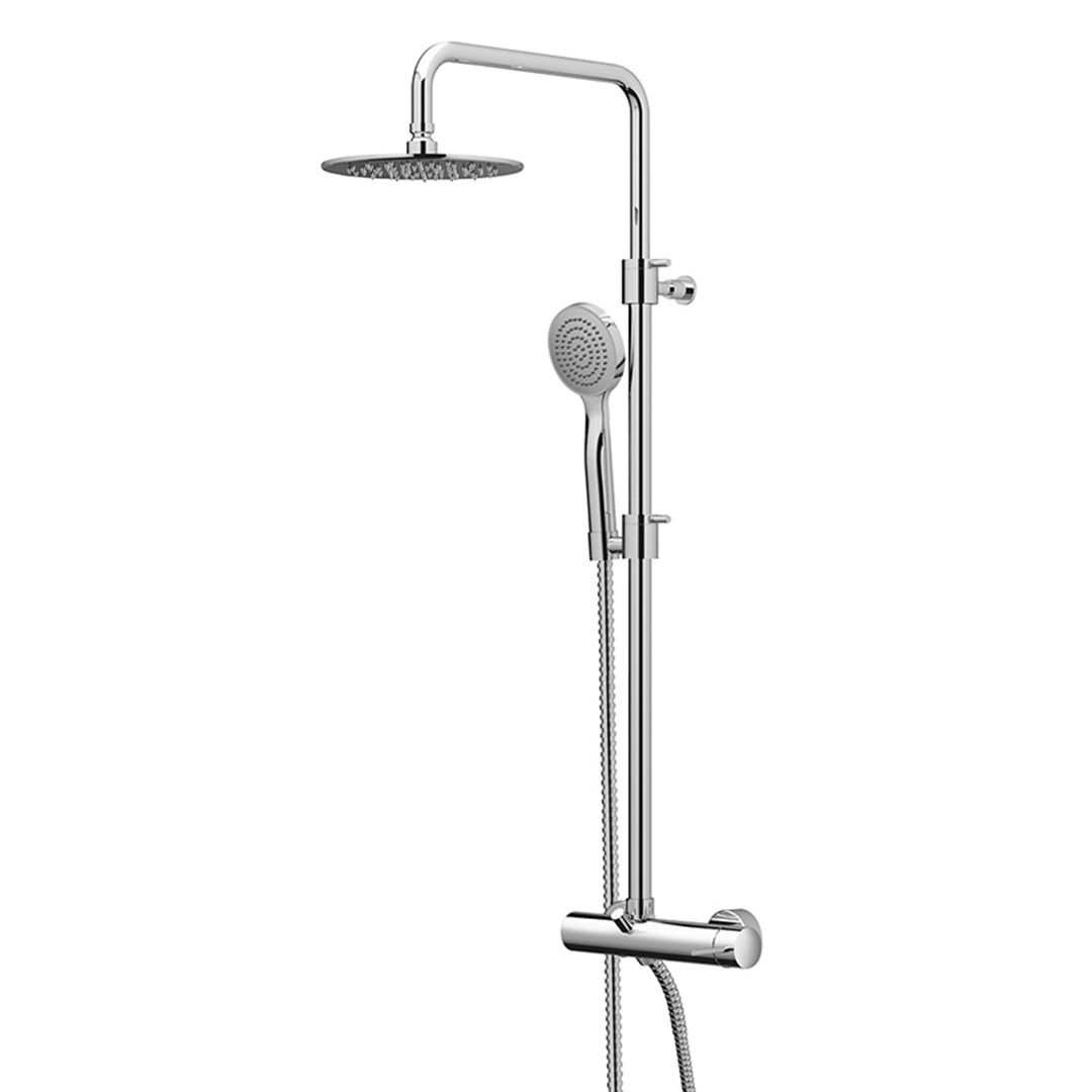 Colonna doccia con miscelatore doccia deviatore integrato - Porta